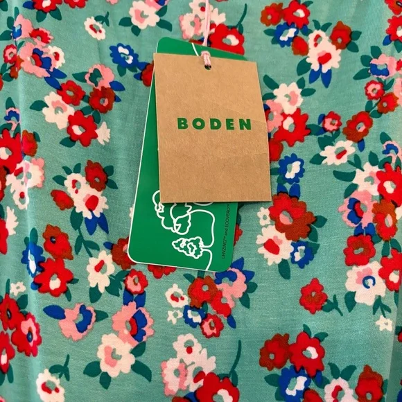 Boden Bias-Cut Jersey Midi Dress 6R NWT - Picture 10 of 13